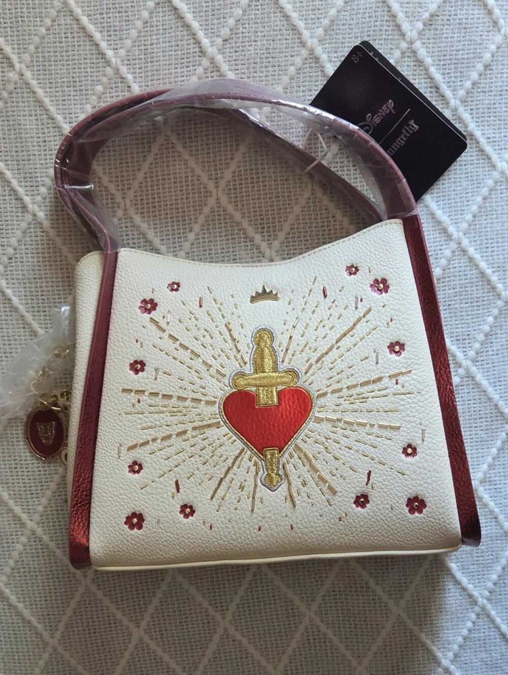 Loungefly Disney Villains Snow White Evil Queen Heart Handbag